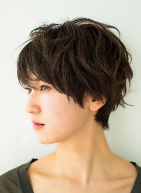 くせ毛風がオシャレなあこがれショート