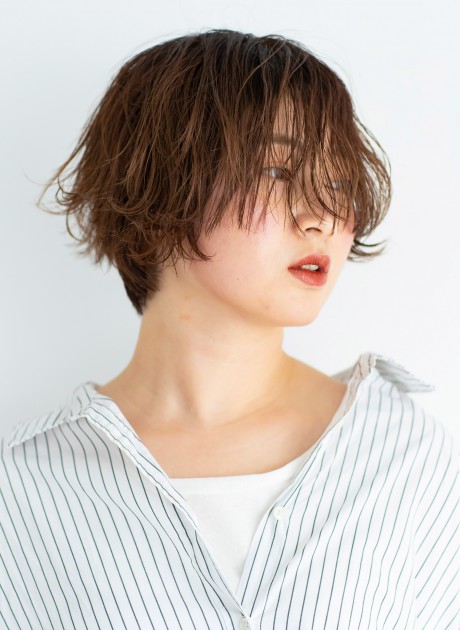 個性派ハンサムショート