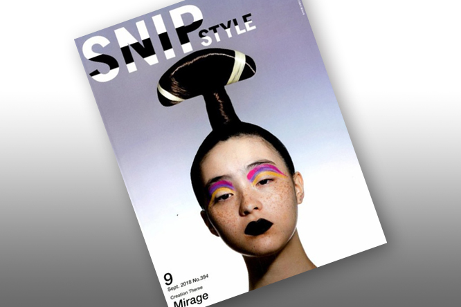 「SNIP STYLE」9月号に池袋店の山下 彩さんが掲載されました/美容室ブロッサム