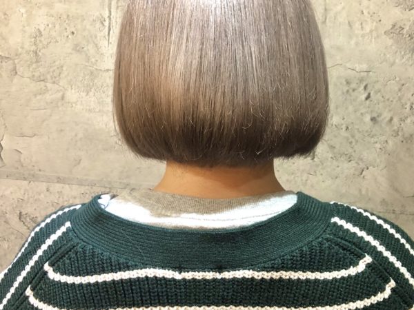 切りっぱなしボブ