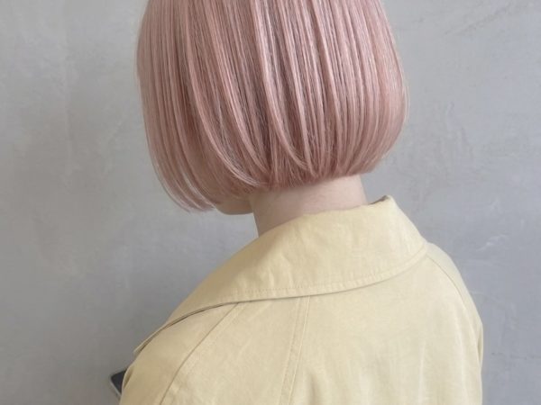 秋の印象チェンジ ～ペールピンクボブ編～＊Blossom朝霞台店