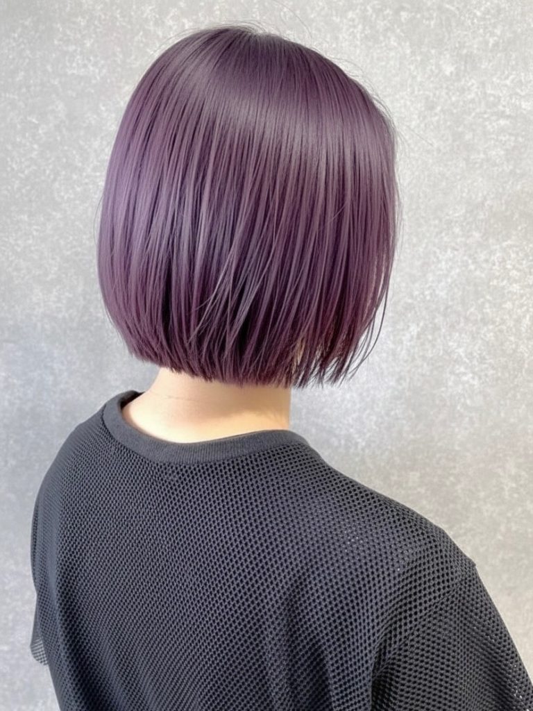 秋色を楽しむ ～ラベンダーボブ編～＊Blossom上福岡店